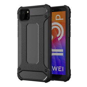 Hybrid Armor pancerne hybrydowe etui pokrowiec Huawei Y5p czarny