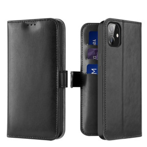 Dux Ducis Kado kabura etui portfel pokrowiec z klapką iPhone 12 mini czarny