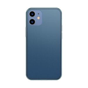 Baseus Frosted Glass Case Sztywne etui z elastyczną ramką iPhone 12 mini Ni