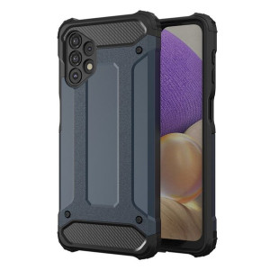 Hybrid Armor pancerne hybrydowe etui pokrowiec Samsung Galaxy A32 5G niebie