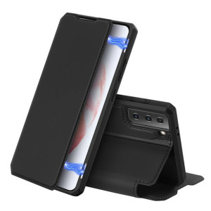 DUX DUCIS Skin X kabura etui pokrowiec z klapką Samsung Galaxy S21 5G czarn