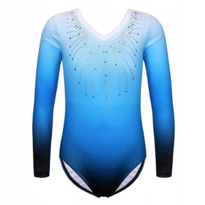 Body Baletowe Strój Do Tańca Gimnastyki Ombre 10a