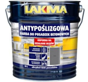 Lakma Akrybet Farba Do Betonu Posadzek Garażu 4l