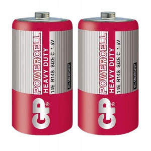 2 X Bateria Cynkowo-Węglowa Gp Powercell R14 C