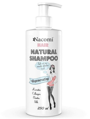 Nacomi naturalny szampon odżywczo-regenerujący 250ml