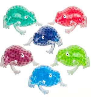 Gniotek Z Orbeez Żaba Fidget Toy Mix 12szt