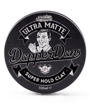 Dapper Dan Ultra Matte Super Hold Clay matowa glinka pomada 3g