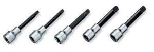 Komplet 5 nasadek 1/2" długich o profilu XZN Beta 920XZN/LS5