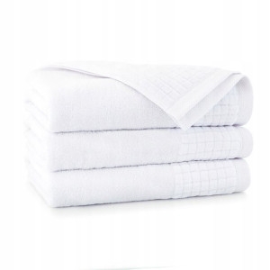 Ręcznik Zwoltex Paulo_3 Biały 50x100 Bawełna 100%