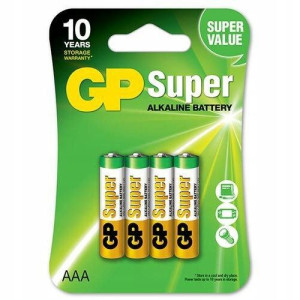 4Xbateria Alkaliczna Aaa / Lr03 Gp Super Alkaline