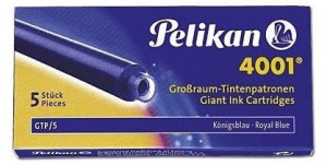 Naboje Pelikan Do Piór Długie 5 Szt. Niebieski