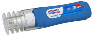 Korektor w piórze metalowa końcówka 12ml 12szt