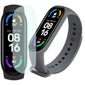 Xiaomi Mi Band 6 opaska sportowa + dodatkowy pasek ciemnoszary