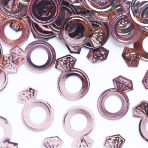 Konfetti na Wieczór Panieński pierścionki rose gold 15g 511564