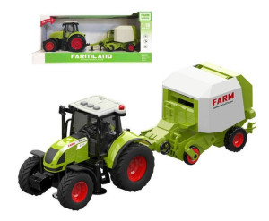 Duży Traktor Maszyna Belarka Prasa Zestaw Gra