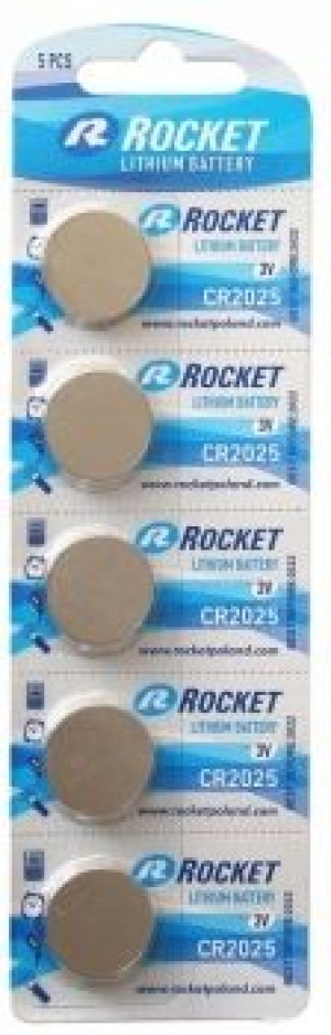 5 X Bateria Litowa Rocket Cr2025