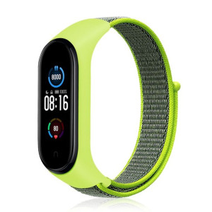Oryginalny iStrap pasek Xiaomi Mi Band 3/4/5/6 Limonka
