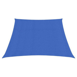 Żagiel przeciwsłoneczny, 160 g/m², niebieski, 3/4x2 m, HDPE