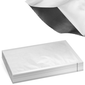 Worki moletowane metalizowane z aluminium do pakowarek próżniowych 200 x 30