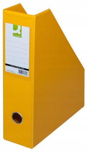 Pojemnik na dokumenty Q-CONNECT PVC A4/76 żółty