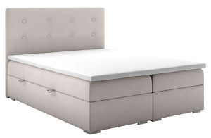 Podwójne łóżko boxspring Claro 160x200 - 58 kolorów