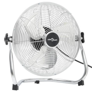Wentylator podłogowy, 3 prędkości, 45 cm, 60 W, chrom