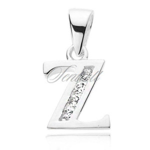 Srebrna zawieszka pr.925 literka Z