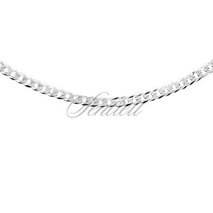 Łańcuszek pancerka diamentowany płaski 3,3 mm