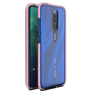 Spring Case żelowe Etui Xiaomi Redmi 8 8A Jasnoróżowe