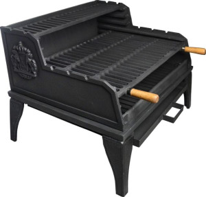 Grill Ogrodowy Mały Nr 3 - Niski Żeliwny Bbq Ruszt Ognisko