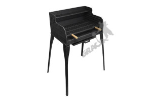 Grill Ogrodowy Rodzinny Nr 1 - Wysoki Palenisko Bbq Żeliwny