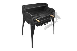 Grill Ogrodowy Rodzinny Nr 2 - Standardowy Palenisko Bbq Żeliwny
