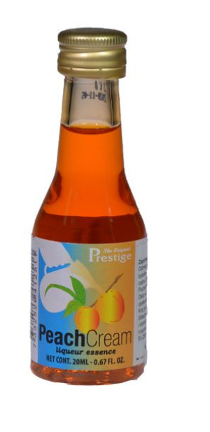 Zaprawka do alkoholu PRESTIGE PEACH CREAM brzoskwiniowa 20ml