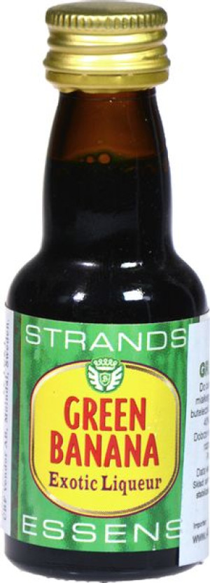 Zaprawka do alkoholu STRANDS GREEN BANANA zielony banan 25ml