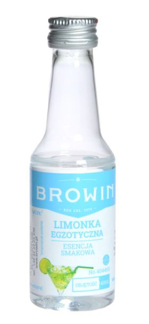 Zaprawka do alkoholu BROWIN LIMONKA EGZOTYCZNA na 4 L