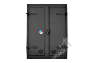 Drzwi A3 - 91x65 Cm Termometr 0-250°c Do Wędzarni Pieca Chlebowego Grill