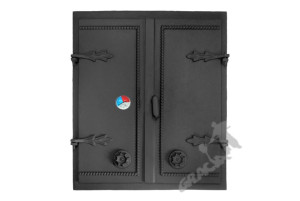 Drzwi A9 - 64x55 Cm Termometr 0-250°c Do Wędzarni Pieca Chlebowego Grill