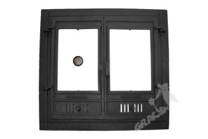 Drzwi A5 - 68x72 Cm Termometr 0-500°c Do Wędzarni Pieca Chlebowego Grill