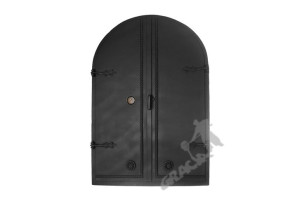 Drzwi A8 - 115x78 Cm Termometr 0-500°c Do Wędzarni Pieca Chlebowego Grill