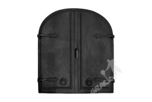Drzwi B04 - 70x63 Cm Do Wędzarni Pieca Chlebowego Grill Żeliwne