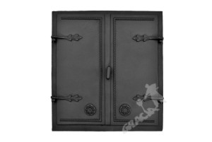 Drzwi B05 - 70x65 Cm Do Wędzarni Pieca Chlebowego Grill Żeliwne