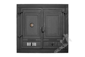Drzwi A6 - 68x72 Cm Termometr 0-500°c Do Wędzarni Pieca Chlebowego Grill