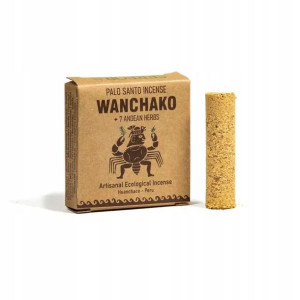 PALO SANTO + 7 ZIÓŁ Kadzidło WANCHAKO 4 szt wałek