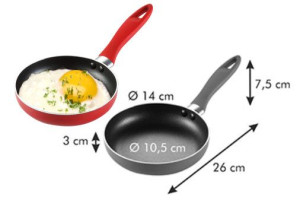 Tescoma Patelnia Mini Naleśniki Jajka Placki 14cm