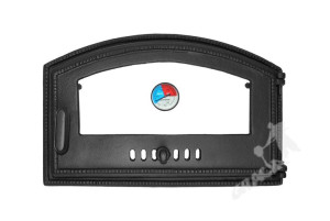 Drzwi C01 Prawe - 29x46 Cm Termometr 0-250°c Do Pieca Pizzy Żeliwne