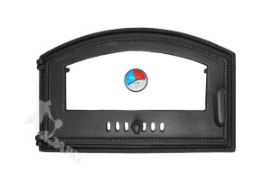 Drzwi C01 Lewe - 29x46 Cm Termometr 0-250°c Do Pieca Pizzy Żeliwne