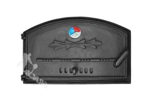 Drzwi C02 Lewe - 29x46 Cm Termometr 0-250°c Do Pieca Pizzy Żeliwne