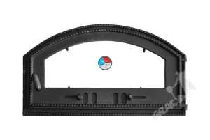 Drzwi C05 Prawe - 42x70 Cm Termometr 0-250°c Do Pieca Pizzy Żeliwne