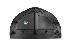 Drzwi C10 - 47x77 Cm Termometr 0-250°c Do Pieca Pizzy Żeliwne