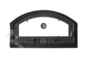 Drzwi C05 Lewe - 42x70 Cm Termometr 0-500°c Do Pieca Pizzy Żeliwne